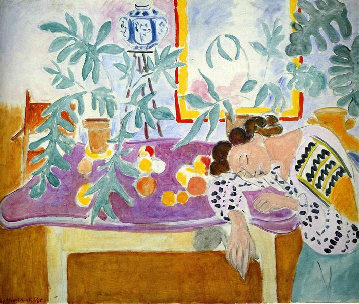 Still Life with Sleeper, 1940 by Henri Matisse